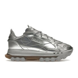 Reebok リーボック レディース スニーカー 【Reebok Classic Leather】 サイズ US_5.5W(22.5cm) Cardi B Silver Metallic (Women's)