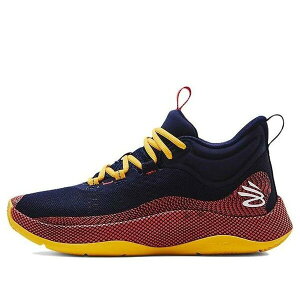Under Armour A_[A[}[ Y Xj[J[ yUnder Armour Curry HOVR Splash 'Midnight Navy Taxi' 3024719-403z TCY US_8.5(26.5cm)