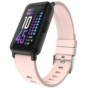 AC ^b` Y rv ANZT[ Active 4 Unisex Silicone Strap Fitness Tracker 42.7mm Blush