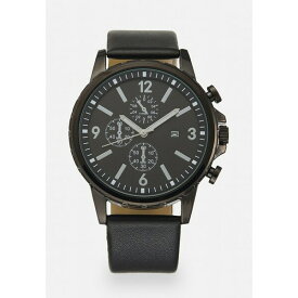 ピア ワン メンズ 腕時計 アクセサリー UNISEX - Chronograph watch - black