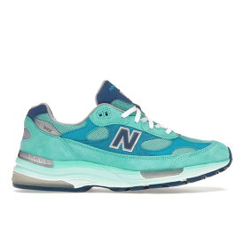 New Balance ニューバランス メンズ スニーカー 【New Balance 992】 サイズ US_5(23.0cm) MiUSA Blue Silver Metallic