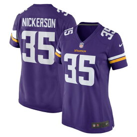 ナイキ レディース ユニフォーム トップス Parry Nickerson Minnesota Vikings Nike Women's Home Game Player Jersey Purple