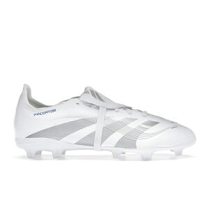 adidas �A�f�B�_�X �����Y �X�j�[�J�[ Cloud White/Silver Metallic/Bright Royal �yadidas Predator League Fold-Over Tongue FG/MG Cloud White Silver Metallic Bright Royal�z �T�C�Y US_10.5(28.5cm)