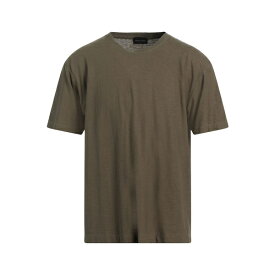 ROBERTO COLLINA ロベルトコリーナ Tシャツ トップス メンズ T-shirts Military green