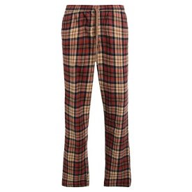 【送料無料】 バンズ メンズ カジュアルパンツ ボトムス RANGE LOOSE TAPERED FLANNEL PANT Rust