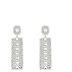 ZtE|[gCg fB[X lbNXE`[J[Ey_ggbv ANZT[ 'multi Crystal Droplet' Earrings Silver