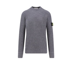 Xg[ACh Y jbg&Z[^[ AE^[ Certified Virgin Wool Sweater MELANGE DARK GREY
