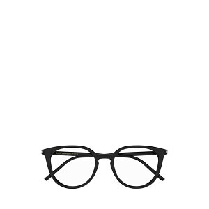 �T�����[���� �A�C�E�F�A ���f�B�[�X �T���O���X���A�C�E�F�A �A�N�Z�T���[ Round Frame Glasses 001-BLACK-BLACK-TRANSPARENT