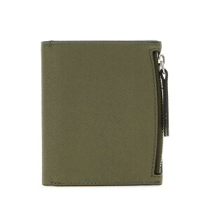 }^}WF Y z ANZT[ Army Green Leather Wallet KHAKI