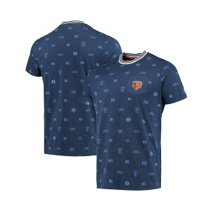 g~[ qtBK[ Y Vc gbvX Men's Navy Chicago Bears Essential Pocket T-shirt Navy