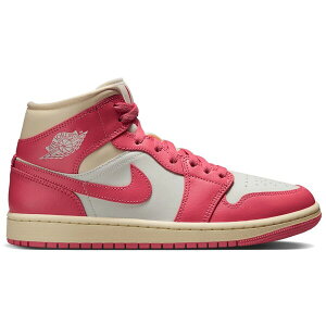 Jordan W[_ fB[X Xj[J[ yJordan 1 Mid Guava Ice (Women's)z TCY US_7(24.0cm) Sail/Guava Ice/Muslin/Pink Salt