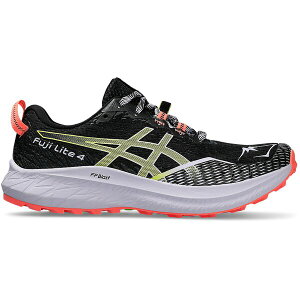 ASICS AVbNX fB[X Xj[J[ yASICS Fuji Lite 4 Black Cacti (Women's)z TCY US_5.5(22.5cm) Black/Cacti