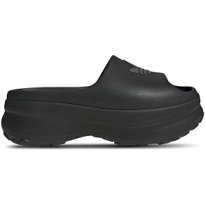 adidas AfB_X fB[X Xj[J[ yadidas adiFOM Stan Smith Slides Core Black Grey Six (Women's)z TCY US_7(24.0cm) Core Black/Grey Six/Core Black