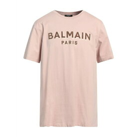 【送料無料】 バルマン メンズ Tシャツ トップス T-shirts Blush