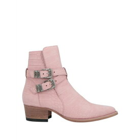 【送料無料】 アミリ メンズ ブーツ シューズ Ankle boots Light pink