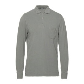 【送料無料】 ロッソピューロ メンズ ポロシャツ トップス Polo shirts Grey