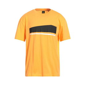 【送料無料】 ボス メンズ Tシャツ トップス T-shirts Orange