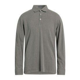 【送料無料】 ロッソピューロ メンズ ポロシャツ トップス Polo shirts Dove grey