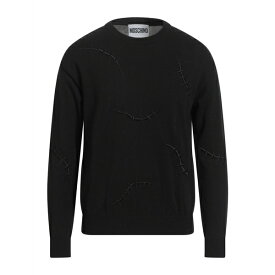 【送料無料】 モスキーノ メンズ ニット&セーター アウター Sweaters Black