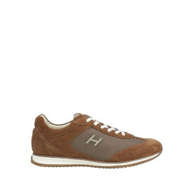 【送料無料】 ホーガン メンズ スニーカー シューズ Sneakers Brown