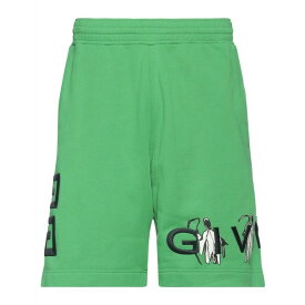 【送料無料】 ジバンシー メンズ カジュアルパンツ ボトムス Shorts & Bermuda Shorts Green