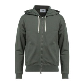 ALPHA STUDIO アルファス テューディオ パーカー・スウェットシャツ アウター メンズ Sweatshirts Military green