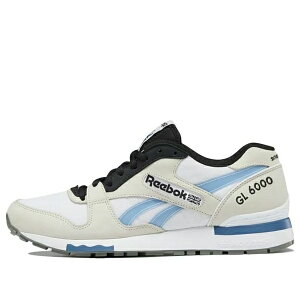 Reebok ���[�{�b�N �����Y �X�j�[�J�[ �yEightyone x Reebok GL 6000 Retro Wear-Resistant Shoes/Sneakers Unisex White Blue GW8719�z �T�C�Y US_8.5(26.5cm)