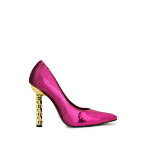 �J�b�g�}�R�j�[ ���f�B�[�X �p���v�X �V���[�Y Lydia chain-link stiletto pumps Pink