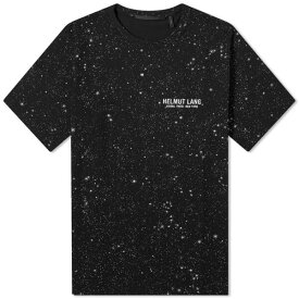 ヘルムート ラング メンズ Tシャツ トップス Helmut Lang Outer Space T-Shirt Black