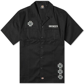ディッキーズ レディース シャツ トップス Dickies Wichita Embroidered Shirt Black