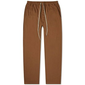 リックオウエンス メンズ カジュアルパンツ ボトムス Rick Owens DRKSHDW Berlin Medium Weight Drawstring Pant Brown