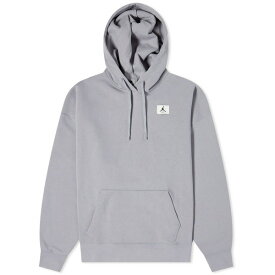 ジョーダン レディース パーカー・スウェットシャツ アウター Air Jordan Flight Fleece Popover Hoodie Grey