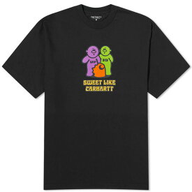 カーハート メンズ Tシャツ トップス Carhartt WIP Gummy T-Shirt Black