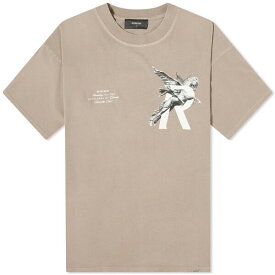 リプレゼント メンズ Tシャツ トップス Represent Giants T-shirt presented by END. Neutrals