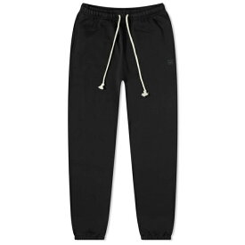 アクネ ストゥディオズ メンズ カジュアルパンツ ボトムス Acne Studios Frack Face Sweat Pant Black