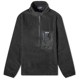 パタゴニア レディース パーカー・スウェットシャツ アウター Patagonia Microdini Half Zip Pullover Black