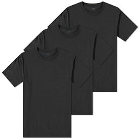 ジョン・エリオット メンズ Tシャツ トップス John Elliott 3 Pack Foundation T-Shirt Black
