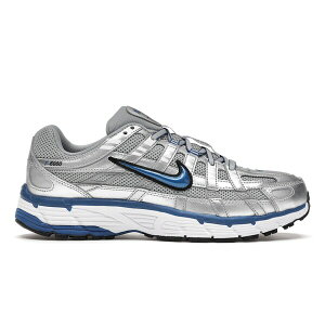 Nike �i�C�L ���f�B�[�X �X�j�[�J�[ �yNike P-6000 Laser Blue (Women's)�z �T�C�Y US_6(23.0cm) Metallic Silver/Team Royal-White