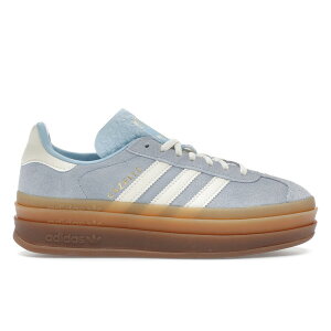 adidas �A�f�B�_�X ���f�B�[�X �X�j�[�J�[ �yadidas Gazelle Bold Clear Sky Cream (Women's)�z �T�C�Y US_6(23.0cm) Clear Sky/Cream White/Gold Metallic