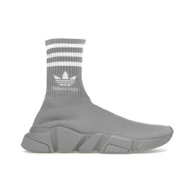 Balenciaga バレンシアガ レディース スニーカー 【Balenciaga x adidas Speed Trainer Grey White (Women's)】 サイズ US_6(23.0cm) Grey/White