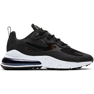 Nike �i�C�L ���f�B�[�X �X�j�[�J�[ �yNike Air Max 270 React Black White Iridescent (Women's)�z �T�C�Y US_W_11 Black/White/Black