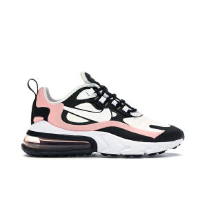 Nike �i�C�L ���f�B�[�X �X�j�[�J�[ �yNike Air Max 270 React Black White Bleached Coral (Women's)�z �T�C�Y US_5(22.0cm) Black/White-Bleached Coral-Metallic Gold
