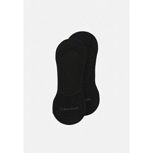 Jo NC A_[EFA Y T_ V[Y FOOTIE MID CUT 2 PACK UNISEX - Trainer socks - black