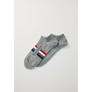 g~[ qtBK[ Y T_ V[Y MEN SNEAKER TAB 2 PACK - Socks - mid grey melange