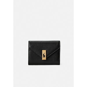 t[ fB[X z ANZT[ POLO ID LEATHER FOLD OVER CARD CASE - Wallet - black