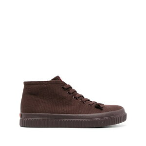 �J���y�[�� ���f�B�[�X �X�j�[�J�[ �V���[�Y Peu laced high-top sneakers Brown