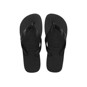 nCAiX fB[X T_ V[Y Women's Top Flip Flop Sandals Black