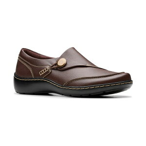 N[NX fB[X Xb|E[t@[ V[Y Women's Cora Teresa Round Toe Loafers Redwood Leather