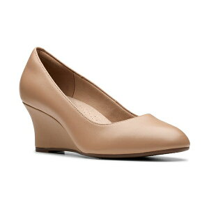 N[NX fB[X pvX V[Y Women's Collection Olivette Cultured Pearl Pumps Beige Leather