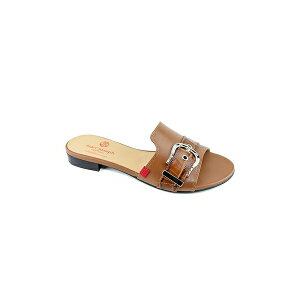 }[NWZtj[[N fB[X T_ V[Y Womens Slip On Rocehlle Place Sandals Cognac napa soft